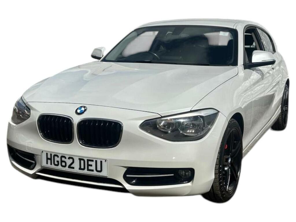 BMW 1 Series 2.0 118D Sport Euro 5 Ss HG62DEU White #3