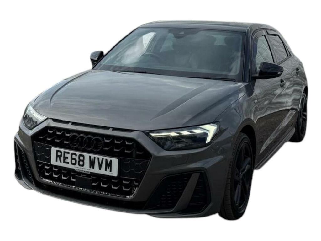 Audi A1 1.0 Tfsi 30 S Line Sportback S Tronic Euro 6 Ss RE68WVM Grey #2