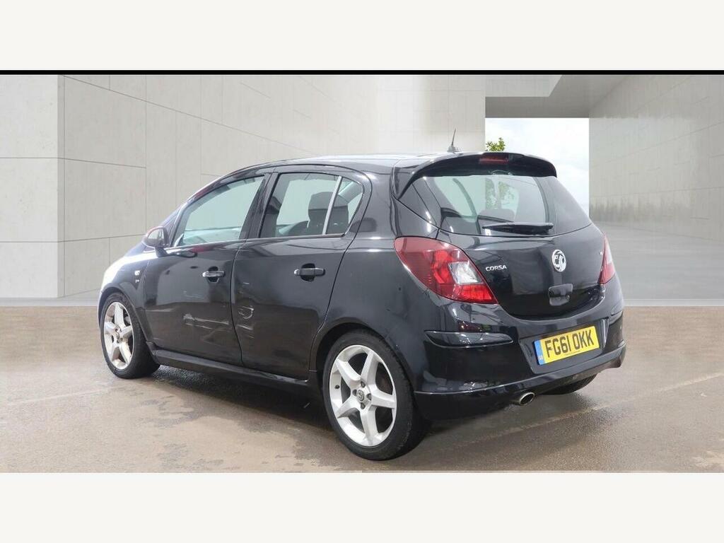 Vauxhall Corsa 1.4 16V Sri Euro 5 FG61OKK Black #3
