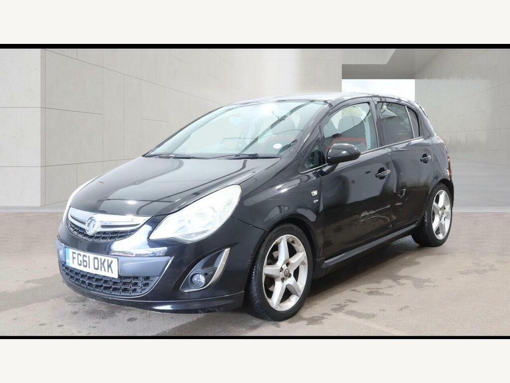 Vauxhall Corsa 1.4 16V Sri Euro 5 FG61OKK Black #2