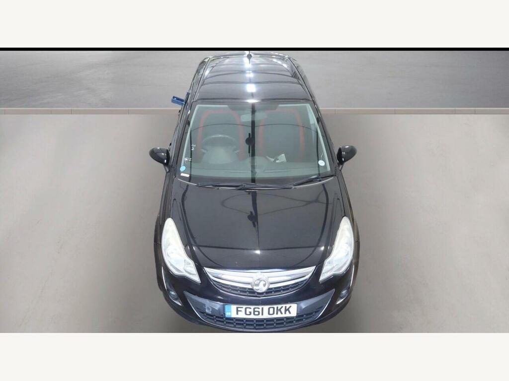 Vauxhall Corsa 1.4 16V Sri Euro 5 FG61OKK Black #6