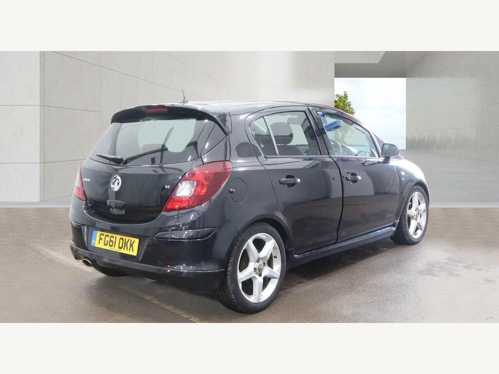 Vauxhall Corsa 1.4 16V Sri Euro 5 FG61OKK Black #4