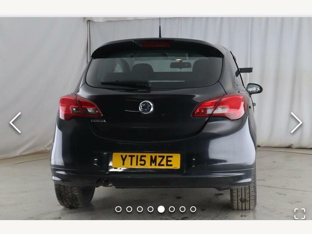 Vauxhall Corsa 1.2I Limited Edition Euro 6 YT15MZE Black #5