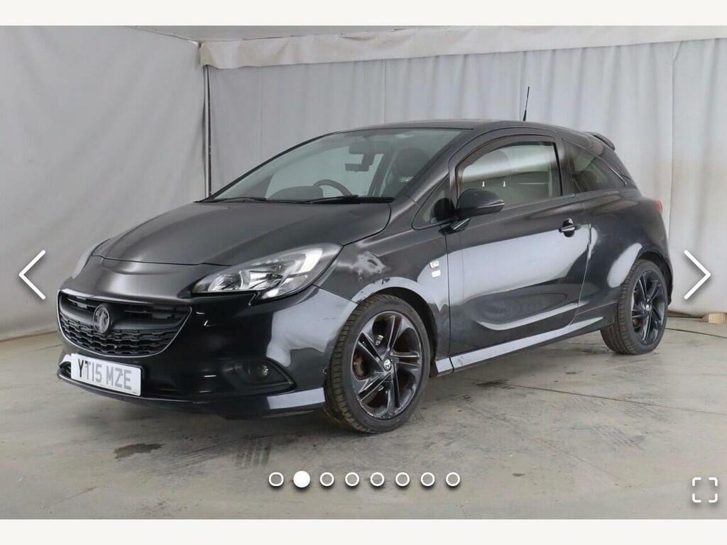 Vauxhall Corsa 1.2I Limited Edition Euro 6 YT15MZE Black #2