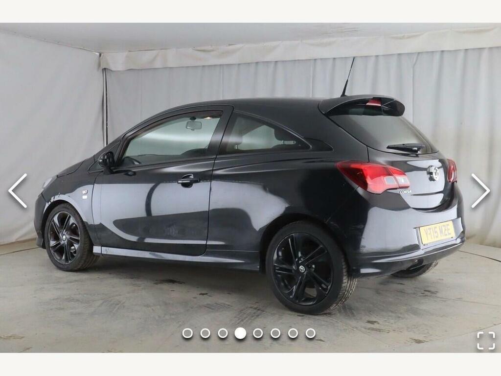 Vauxhall Corsa 1.2I Limited Edition Euro 6 YT15MZE Black #4