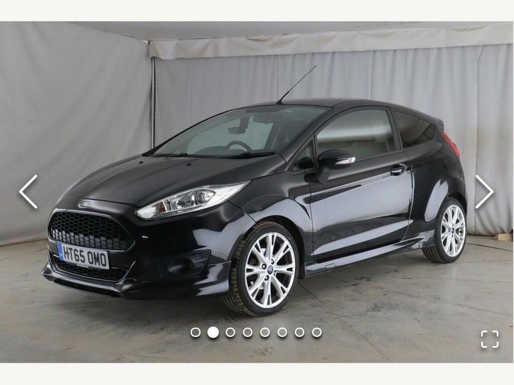 Ford Fiesta 1.0T Ecoboost Zetec S Euro 6 Ss HT65OMO Black #2