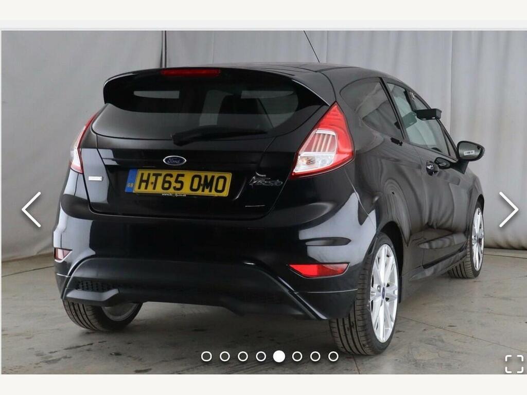 Ford Fiesta 1.0T Ecoboost Zetec S Euro 6 Ss HT65OMO Black #5