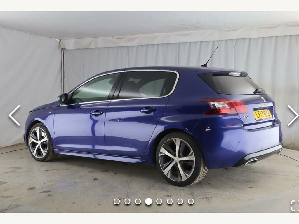 Peugeot 308 2.0 Bluehdi Gt Eat Euro 6 Ss LF17MTE Blue #4