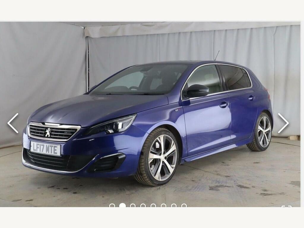 Peugeot 308 2.0 Bluehdi Gt Eat Euro 6 Ss LF17MTE Blue #2