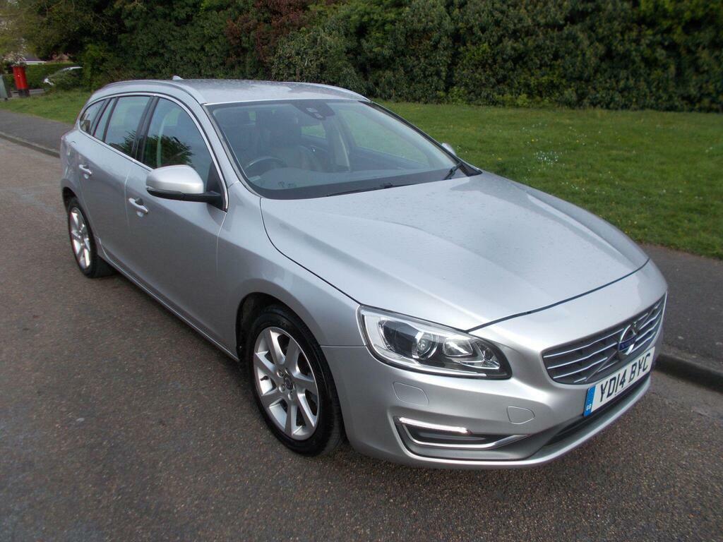 Volvo V60 1.6 D2 Se Lux Euro 5 S S YD14BYC Silver #2