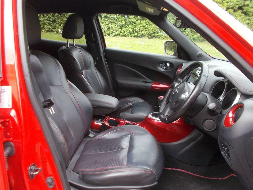 Nissan Juke 1.5 Dci Tekna Euro 6 S S CE65TBY Red #4