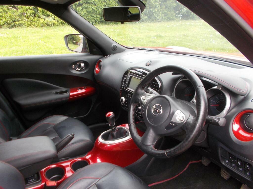 Nissan Juke 1.5 Dci Tekna Euro 6 S S CE65TBY Red #6