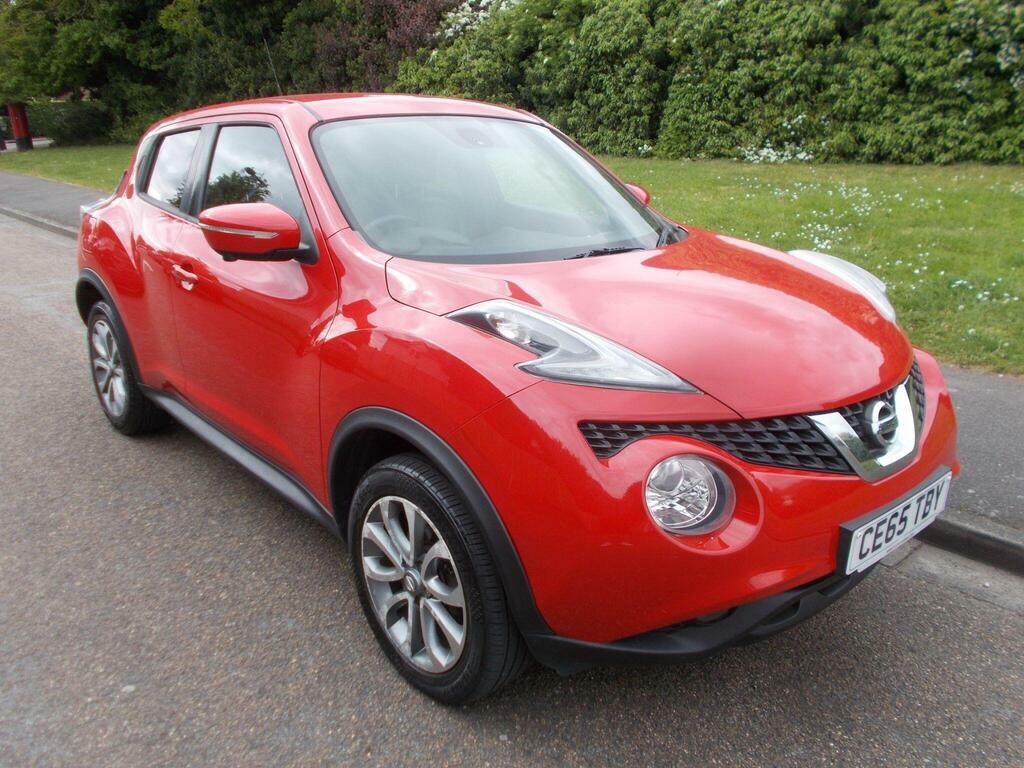 Nissan Juke 1.5 Dci Tekna Euro 6 S S CE65TBY Red #2