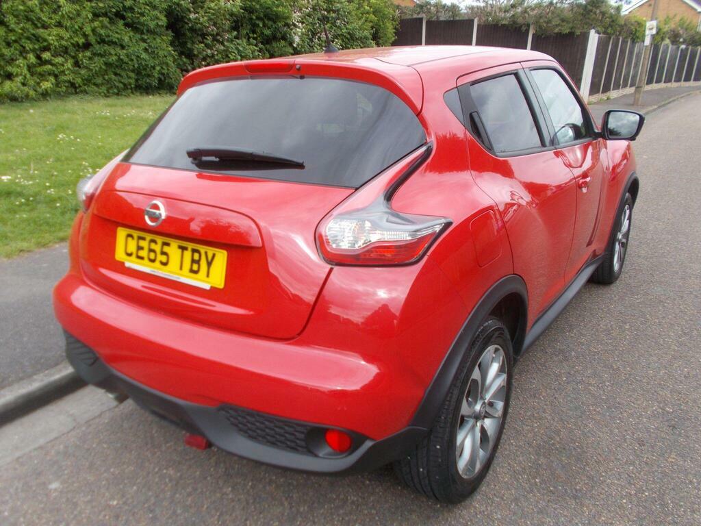 Nissan Juke 1.5 Dci Tekna Euro 6 S S CE65TBY Red #5