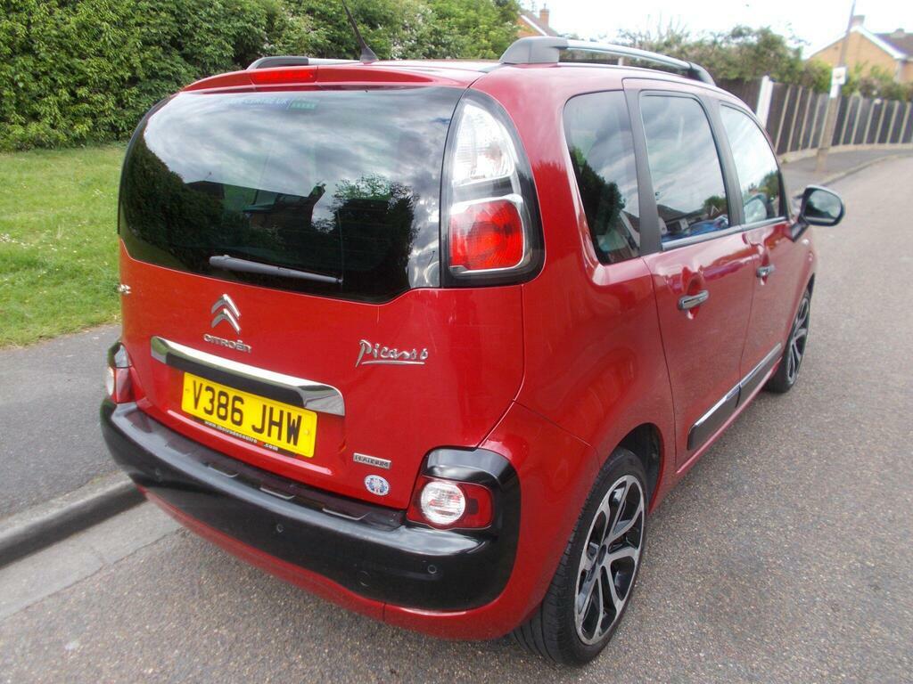 Citroen C3 Picasso 1.6 Bluehdi Platinum Euro 6 V386JHW Red #4