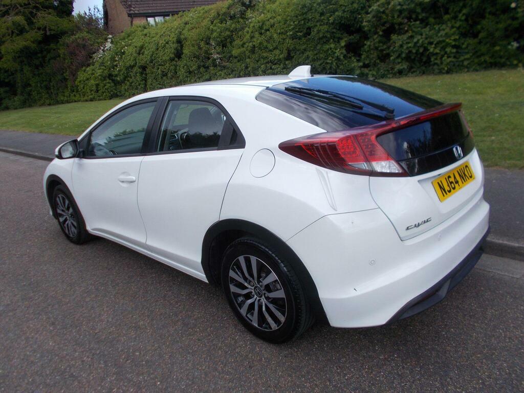 Honda Civic 1.6 I-dtec Se Plus Euro 5 S S NJ64NKO White #6