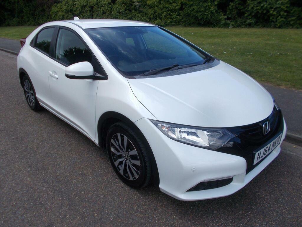 Honda Civic 1.6 I-dtec Se Plus Euro 5 S S NJ64NKO White #2