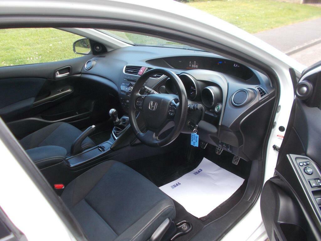 Honda Civic 1.6 I-dtec Se Plus Euro 5 S S NJ64NKO White #3