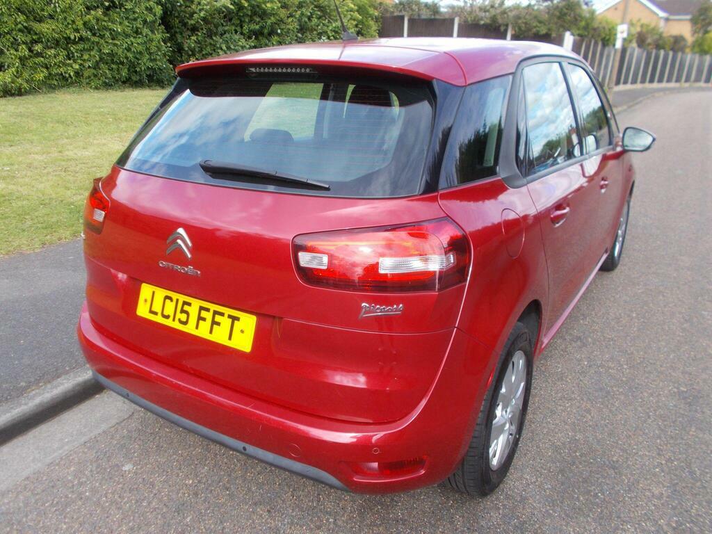 Citroen C4 Picasso 1.6 E-hdi Vtr Euro 5 S S LC15FFT Red #6