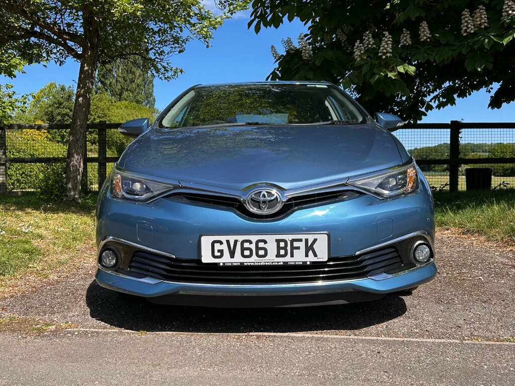 Toyota Auris 1.2 Vvt-i Excel Hatchback Euro 6 GV66BFK Blue #5