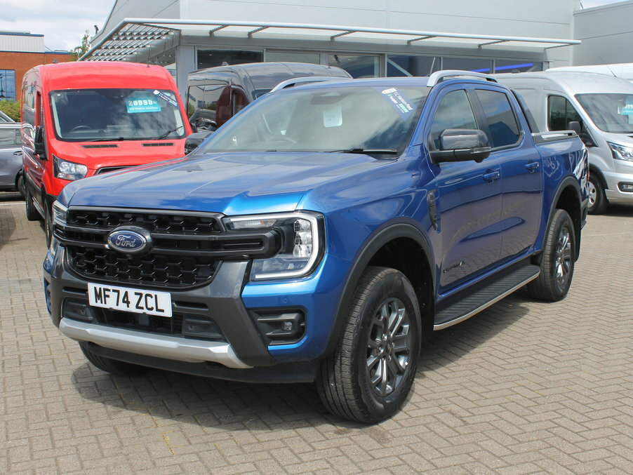 Ford Ranger Pick Up Double Cab Wildtrak 2.0 Ecoblue 213 MF74ZCL Blue #2