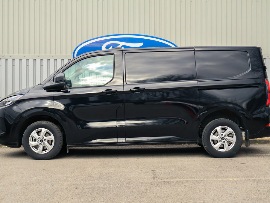 Ford Transit Custom 100Kw 65Kwh H1 Van Limited WR75MWL Black #3