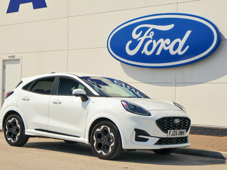 Ford Puma 1.0 Ecoboost Hybrid Mhev St-line X White