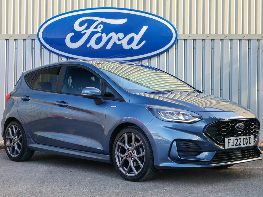 Ford Fiesta 1.0 Ecoboost St-line Blue