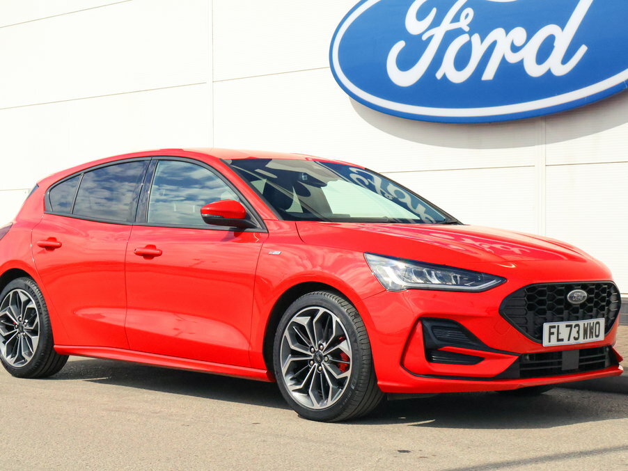 Ford Focus 1.0 Ecoboost St-line X FL73WWO Red #3