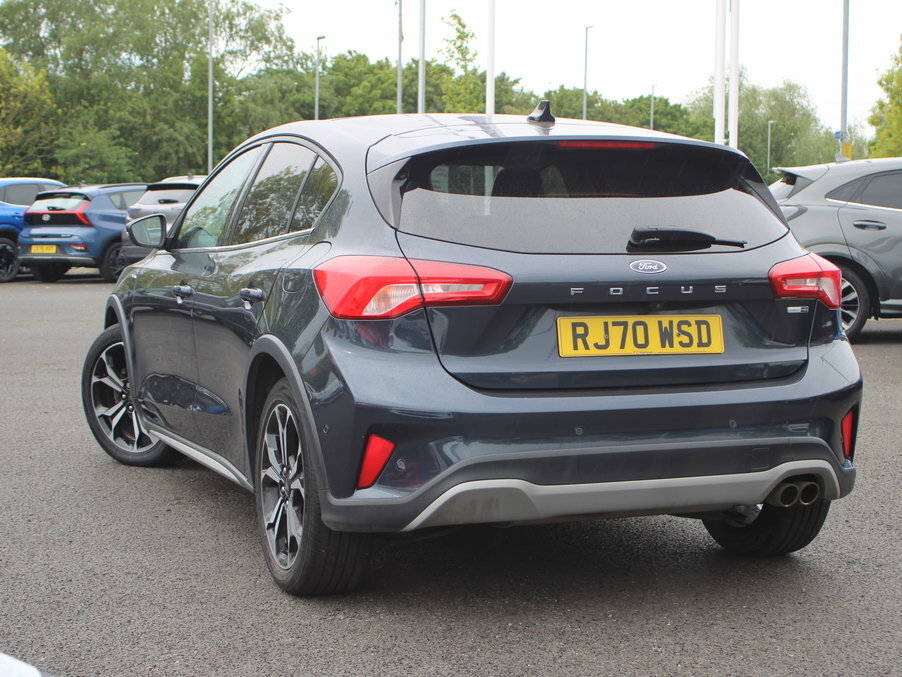 Ford Focus 1.0 Ecoboost Hybrid Mhev 155 Active X Vign Ed RJ70WSD Blue #3