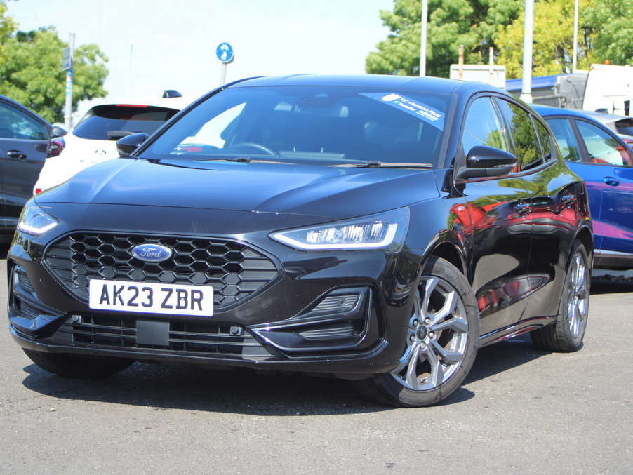 Ford Focus 1.0 Ecoboost St-line AK23ZBR Black #2