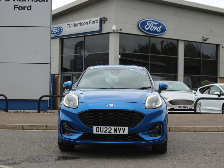 Ford Puma 1.0 Ecoboost Hybrid Mhev St-line Blue