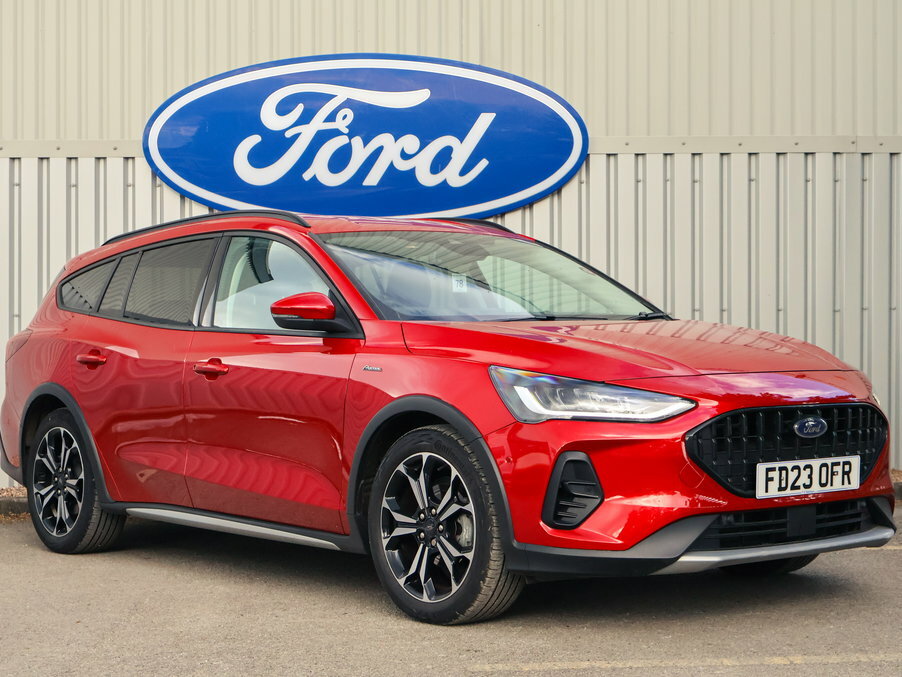 Ford Focus 1.0 Ecoboost Hybrid Mhev 155 Active X Red