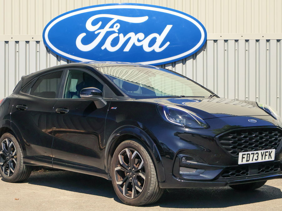Ford Puma 1.0 Ecoboost Hybrid Mhev St-line X Black