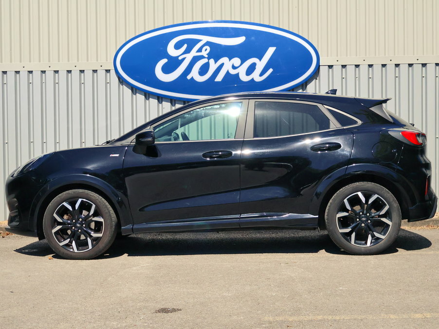 Ford Puma 1.0 Ecoboost Hybrid Mhev St-line X FD73YFK Black #3