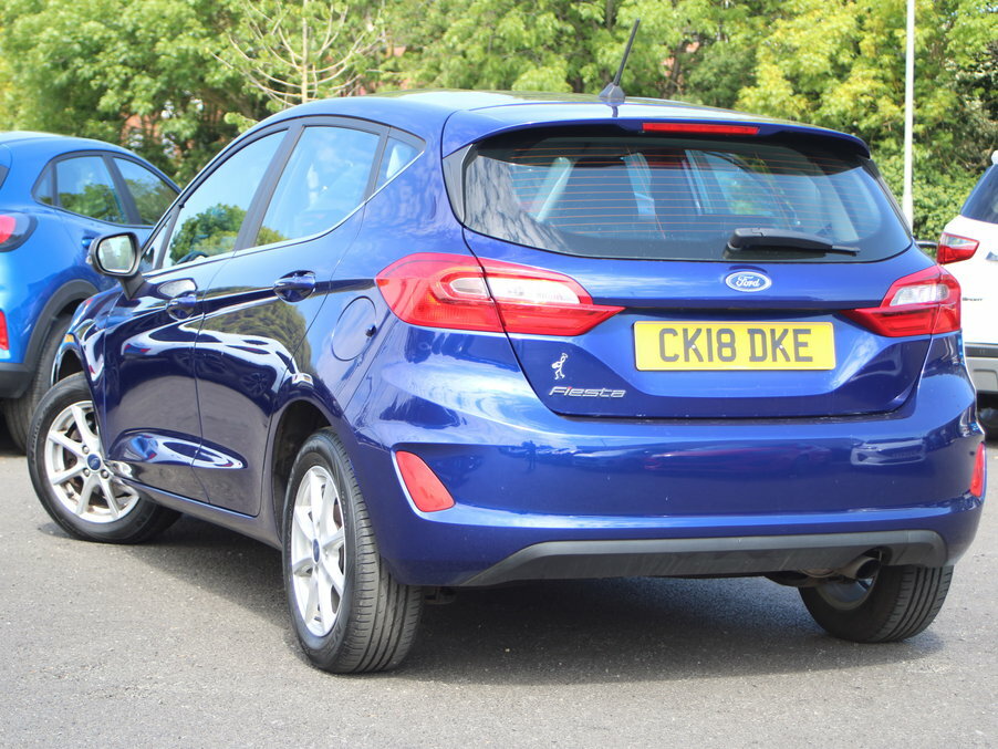Ford Fiesta 1.0 Ecoboost Zetec Navigation CK18DKE Blue #3