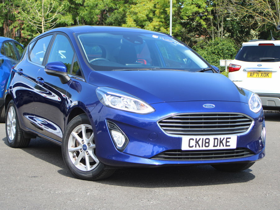Ford Fiesta 1.0 Ecoboost Zetec Navigation Blue