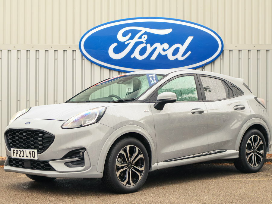Ford Puma 1.0 Ecoboost Hybrid Mhev St-line FP23LYO Grey #2