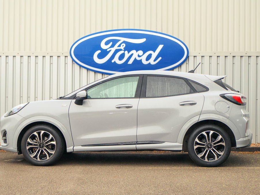 Ford Puma 1.0 Ecoboost Hybrid Mhev St-line FP23LYO Grey #3