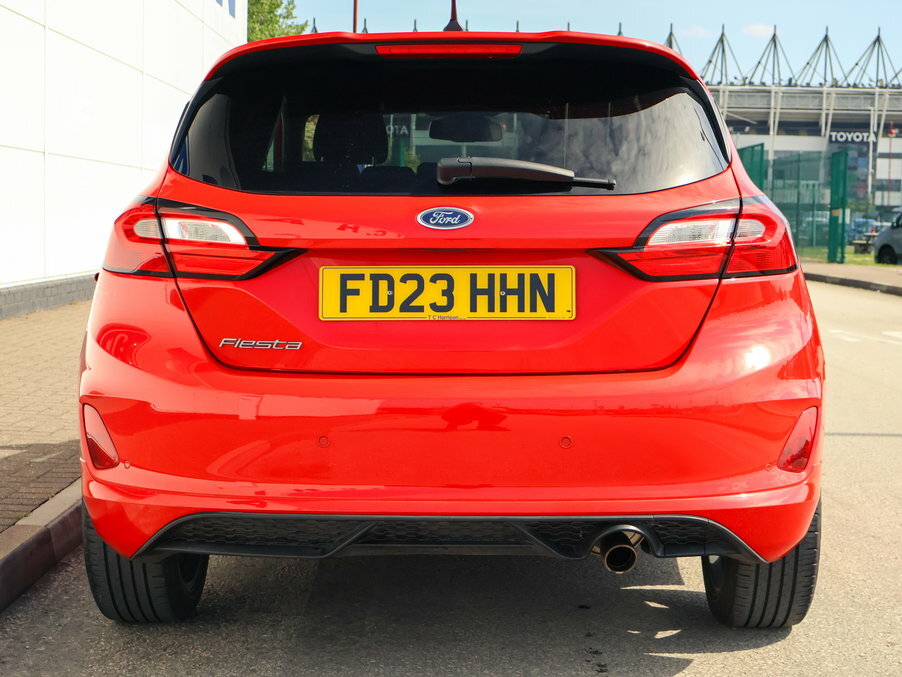 Ford Fiesta 1.0 Ecoboost St-line FD23HHN Red #5