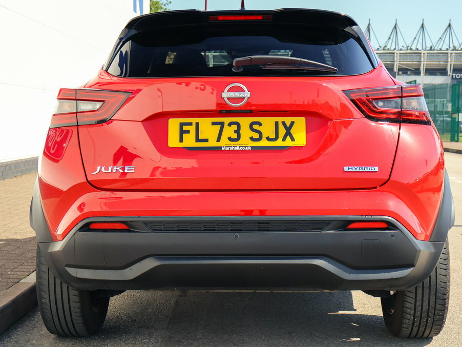 Nissan Juke 1.6 Hybrid N-connecta FL73SJX Red #5