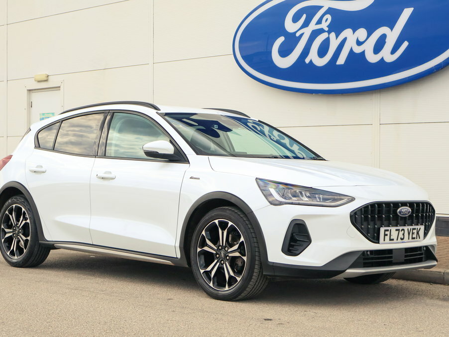 Ford Focus 1.0 Ecoboost Active X FL73YEK White #3