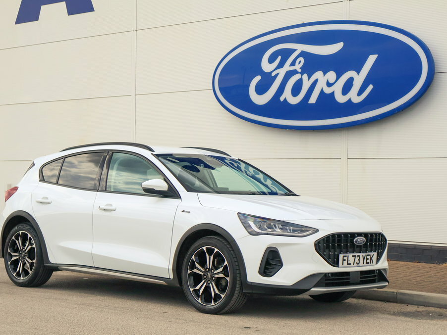 Ford Focus 1.0 Ecoboost Active X FL73YEK White