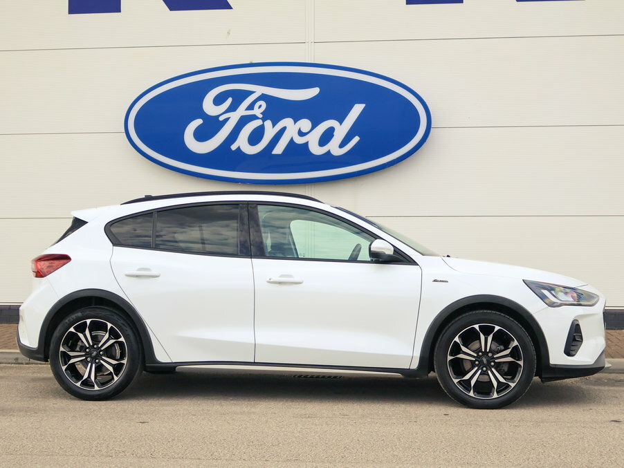 Ford Focus 1.0 Ecoboost Active X FL73YEK White #2