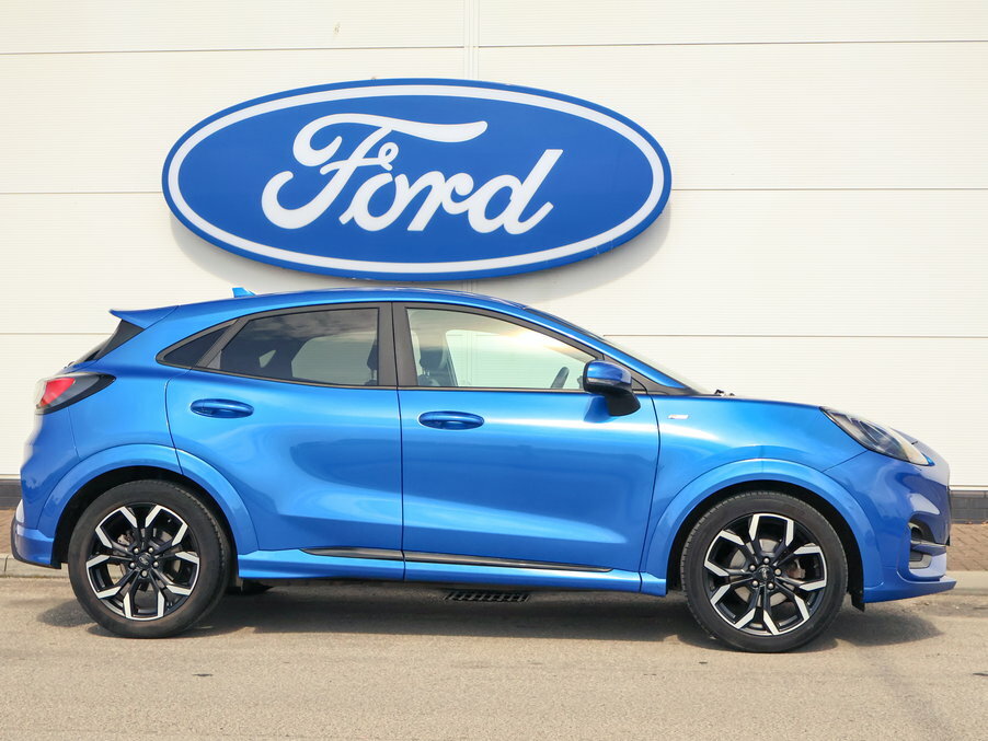 Ford Puma 1.0 Ecoboost Hybrid Mhev 155 St-line X HN21BFL Blue #2