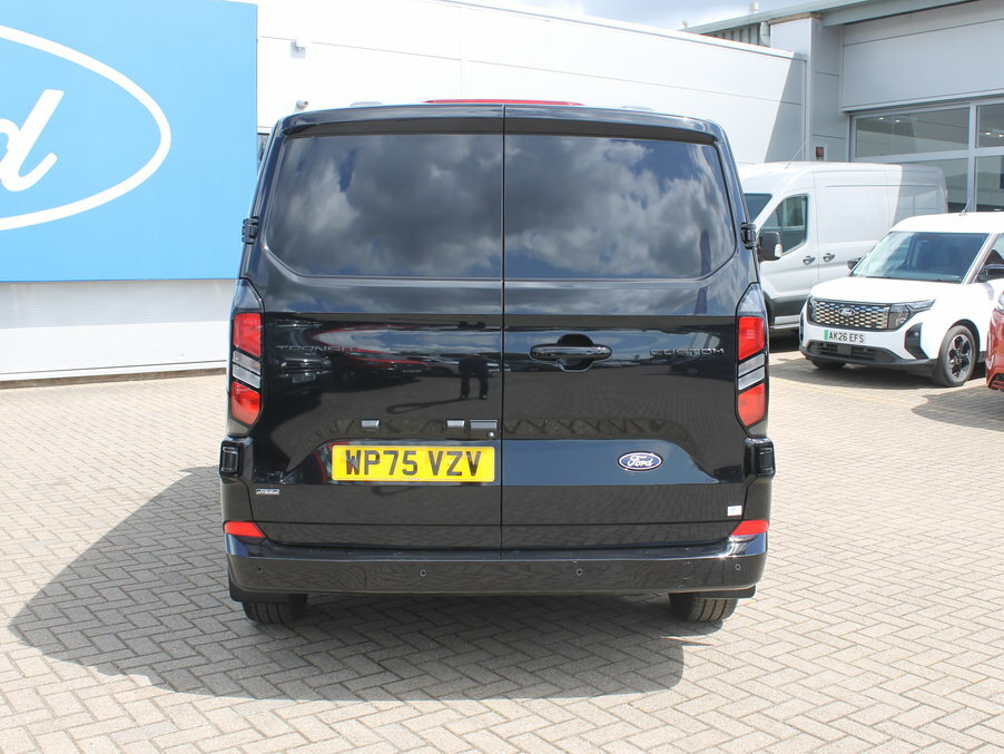 Ford Transit Custom 2.5 Phev 232Ps H1 Van Limited WP75VZV Black #4