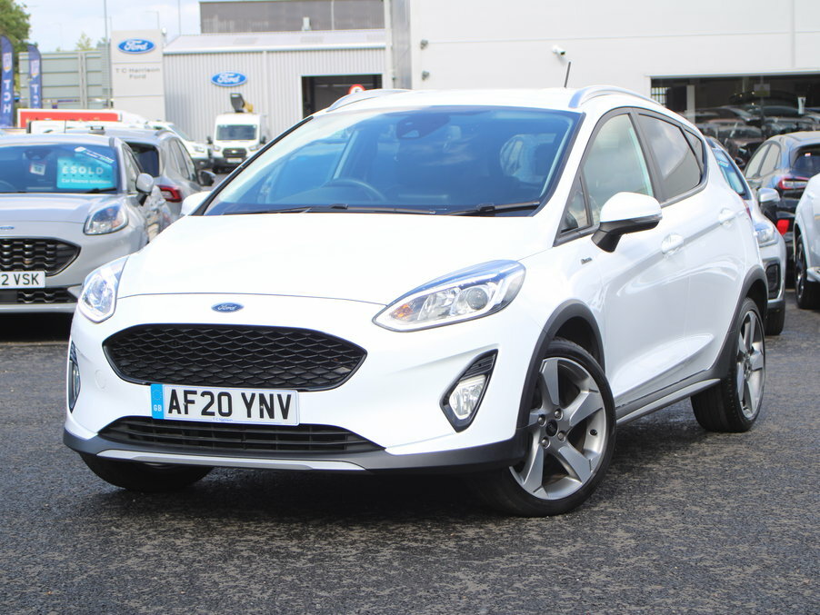 Ford Fiesta 1.0 Ecoboost 140 Active X AF20YNV White #2