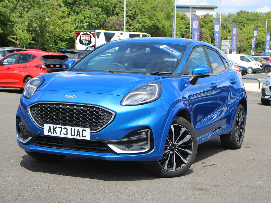 Ford Puma 1.0 Ecoboost Hybrid Mhev 155 St-line Vignale AK73UAC Blue #2