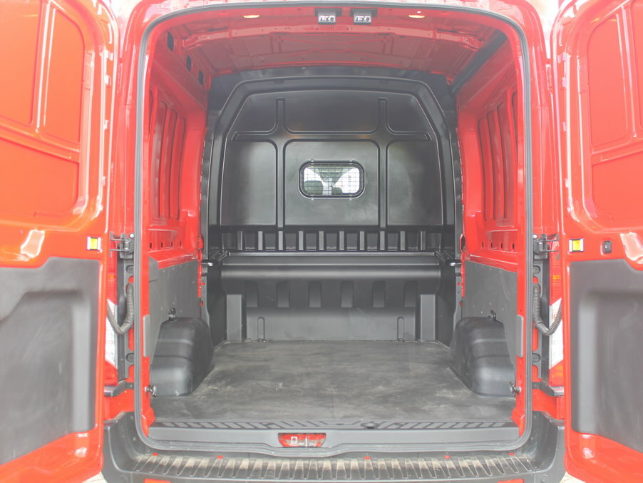 Ford Transit Custom 2.0 Ecoblue 130Ps H2 Leader Double Cab Van EJ24KUN Red #5