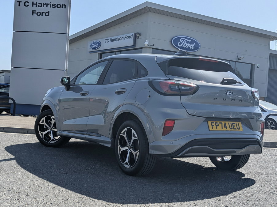 Ford Puma 1.0 Ecoboost Hybrid Mhev St-line FP74UEU Silver #4